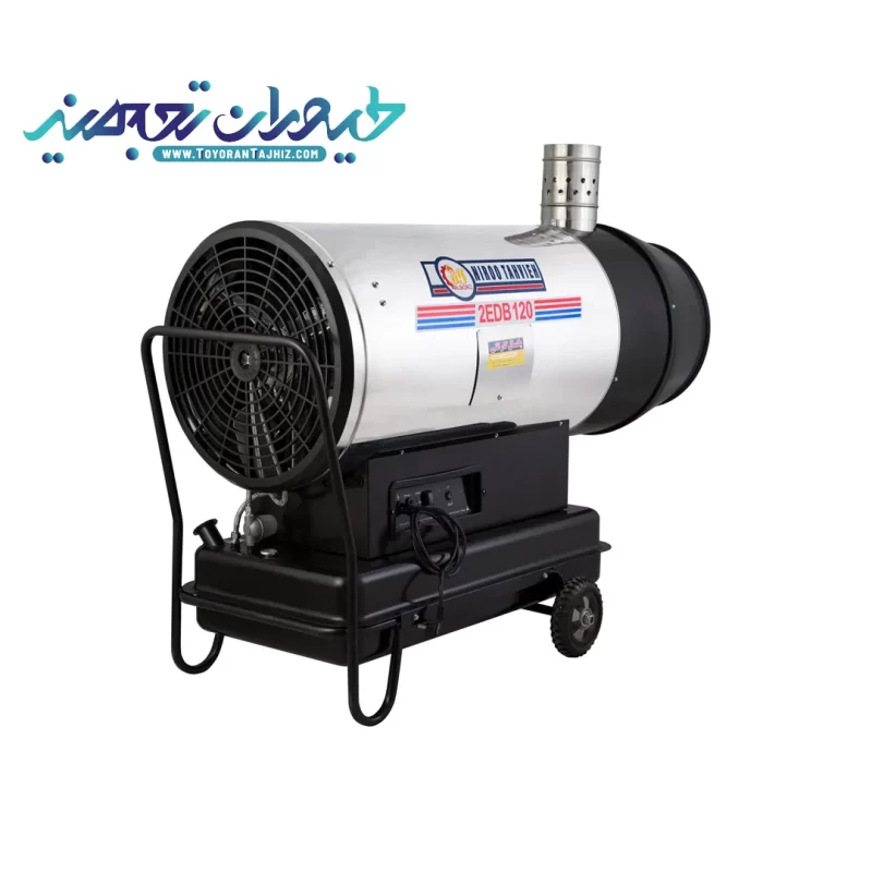 جت هیتر دوگانه باکدار دودکشدار نیرو تهویه البرز 2EDB-120