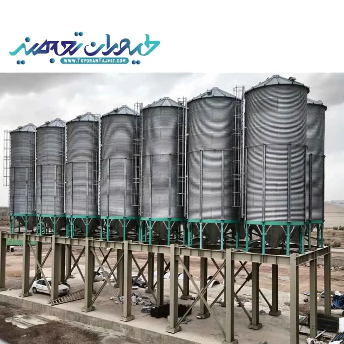 سیلوی فلزی ذخیره دان