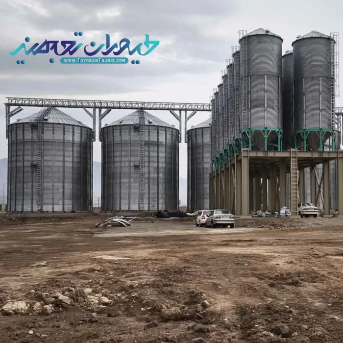 سیلوی فلزی ذخیره دان