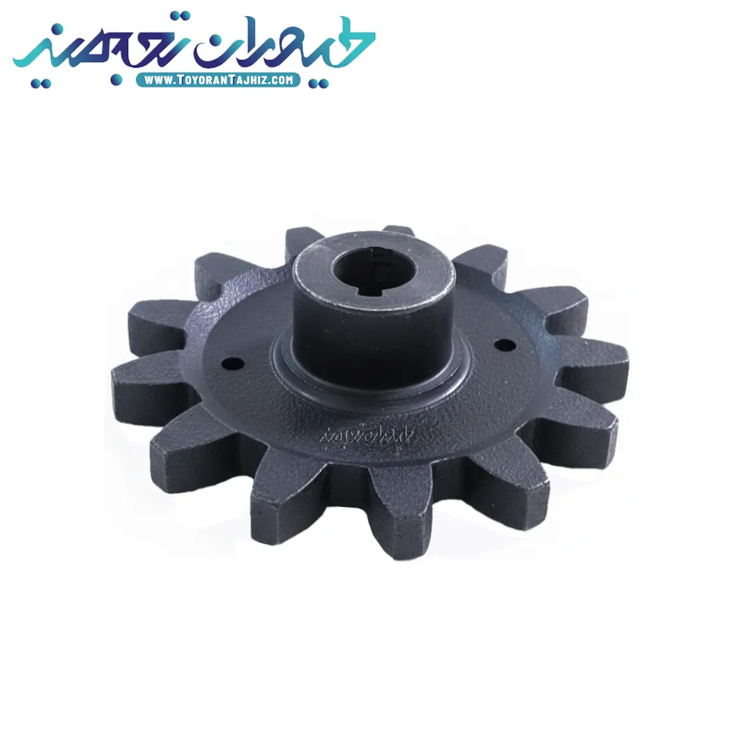 خورشیدی 13 دنده چدنی دانخوری زنجیری شفت 25