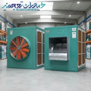 راهنمای کامل خرید کولر صنعتی سلولزی کولاک گستر (سانترفیوژ و آکسیال)