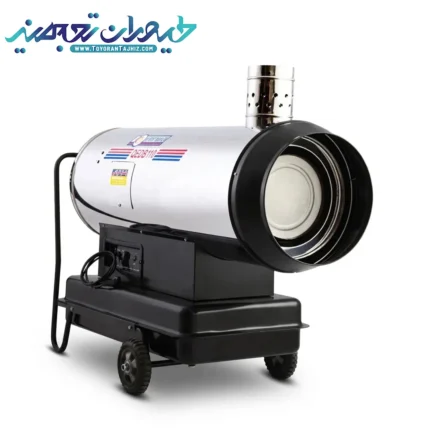 جت هیتر دوگانه سوز دودکش دار باکدار QEDB-110