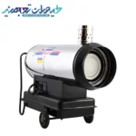 جت هیتر گازوئیلی دودکش دار باکدار QELB-110