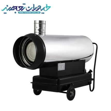 جت هیتر گازوئیلی دودکش دار باکدار QELB-110
