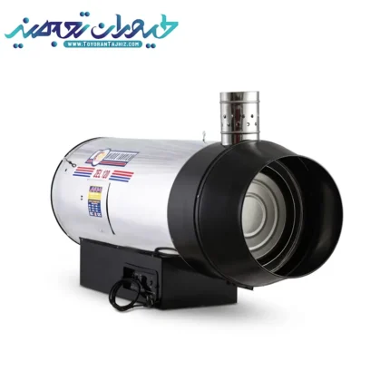 جت هیتر گازی دودکش دار دوموتوره البرز  2EG-120